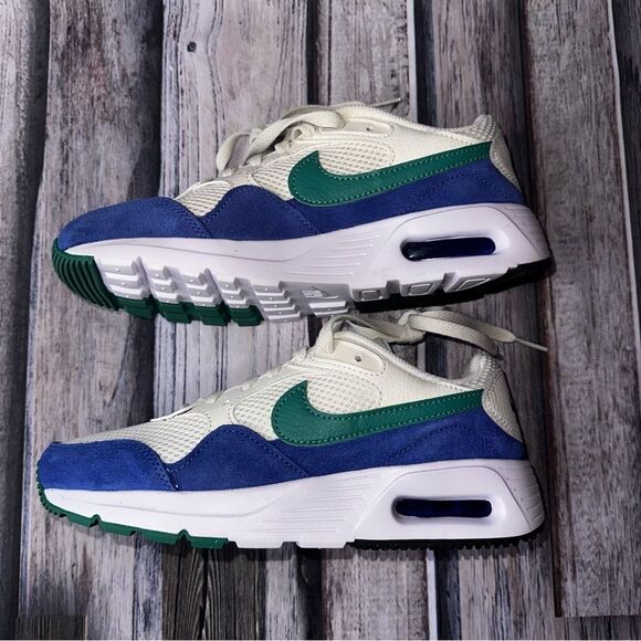 |NIB| NIKE Air Max SC Sail/Neptune Green-game Royal-white - Picture 5 of 8